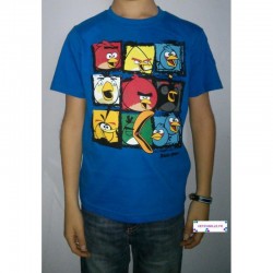 T-shirt Angry Birds manches...