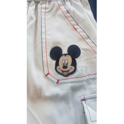 Ensemble Mickey Mouse short blanc + tshirt