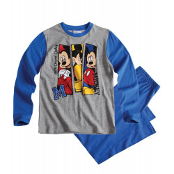 Pyjama gris bleu Mickey...