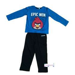 Pyjama Angry Birds bleu