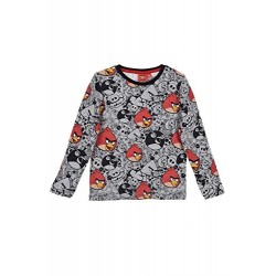 T-shirt Manches longues Angry Bird Gris